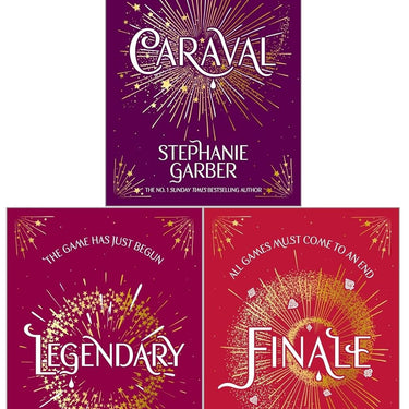 Caraval Series Complete Trilogy Collection 3 Books Set By Stephanie Garber