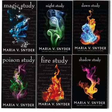 Chronicles of Ixia Series – 6 Book Set by Maria V. Snyder (Poison Study, Magic Study & More) | YA Fantasy, Magic, Adventure, Quests, Fiction
