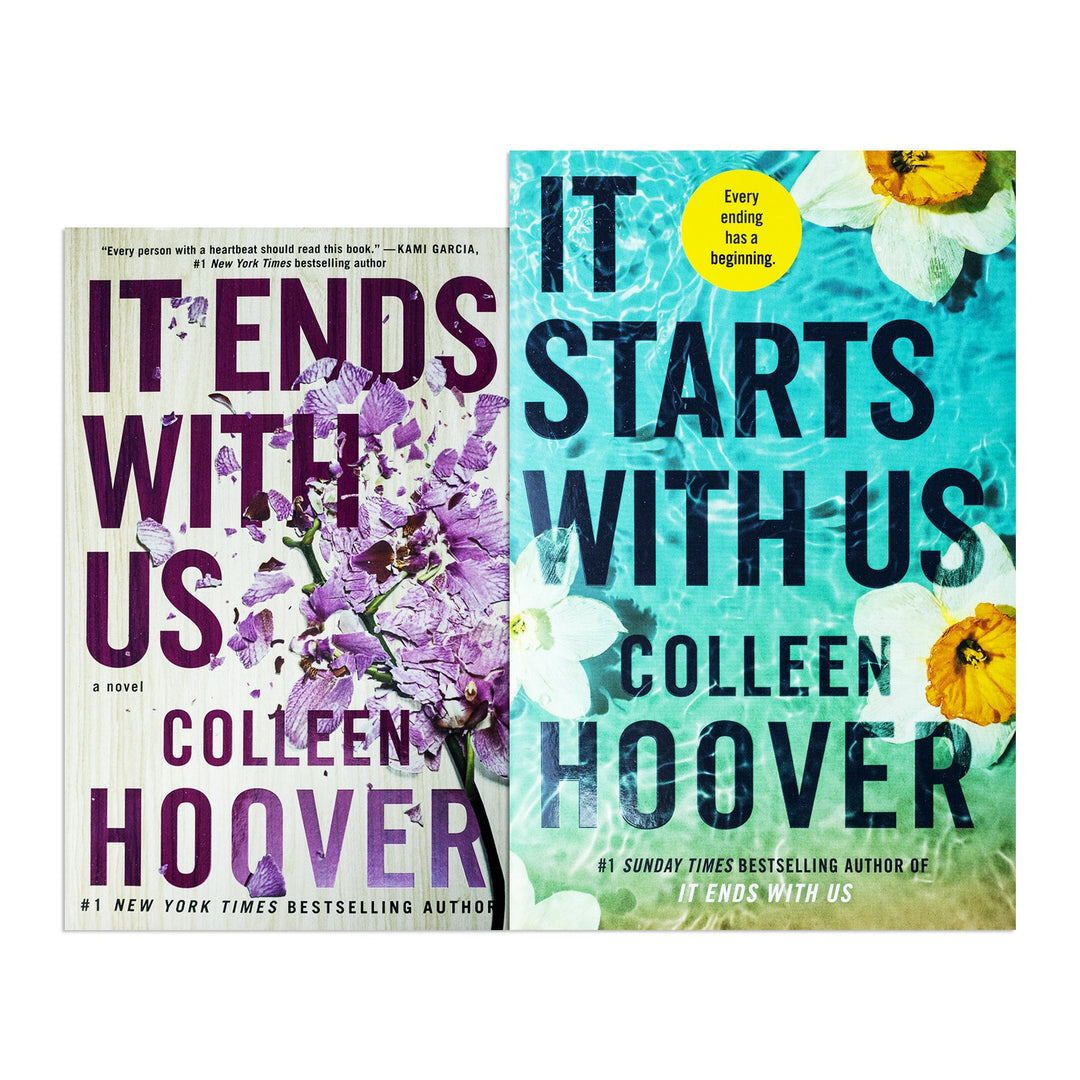 It Starts with Us & It Ends With Us Colleen Hoover Collection 2 Books Set Paperback Emotional, Love, family, drama, Contemporary Romance stories