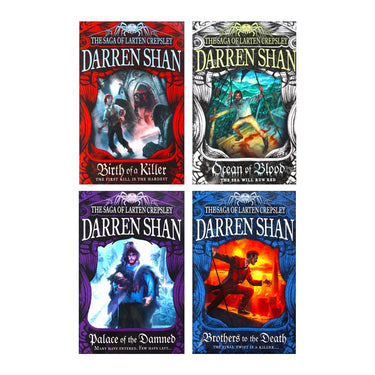 Darren Shan The Saga of Larten Crepsley – 4-Book Set | Vampire Fantasy Series for Young Adults with Action, Adventure, Fiction & Gripping Storytelling