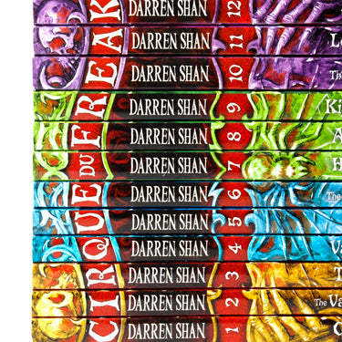 Cirque Du Freak: The Saga of Darren Shan – 12-Book Collection | Horror Fantasy Adventure Set for Young Adults & Teens | Supernatural Thriller Series