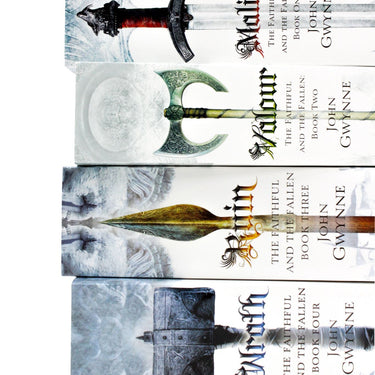 John Gwynne Faithful and the Fallen Collection – 4 Books Set: Ruin, Valour, Malice & More | Epic Fantasy Adventure Series| High & Dark Fantasy Novels