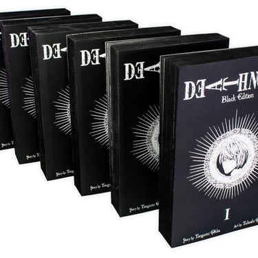 Death Note Black Edition Volume 1-6 Collection 6 Books Set Manga Tsugumi Ohba