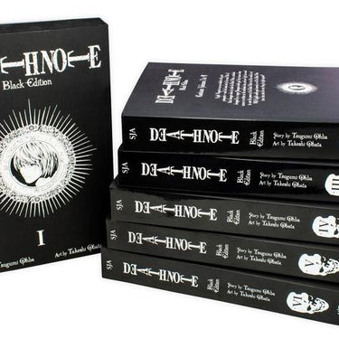Death Note Black Edition Volume 1-6 Collection 6 Books Set Manga Tsugumi Ohba
