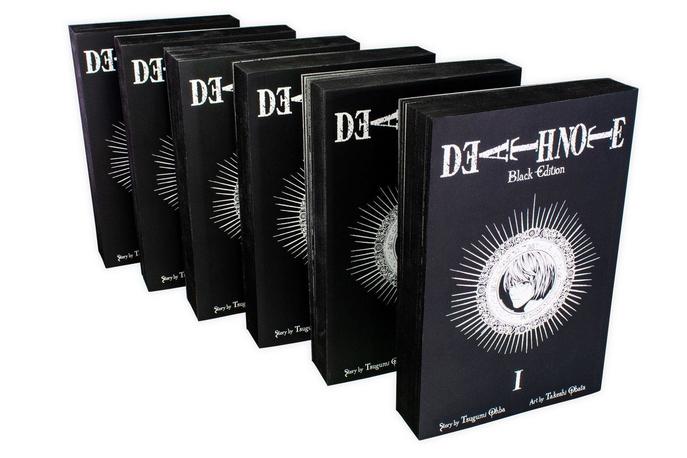 Death Note Black Edition Volume 1-6 Collection 6 Books Set Manga Tsugumi Ohba