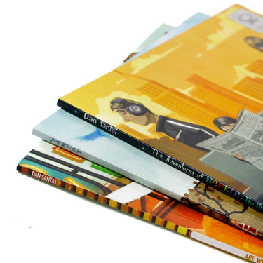 Dan Santat 3 Books Collection Set (Adventures Of Beekle Unimaginary Friend, Are We There Yet?, After the Fall)