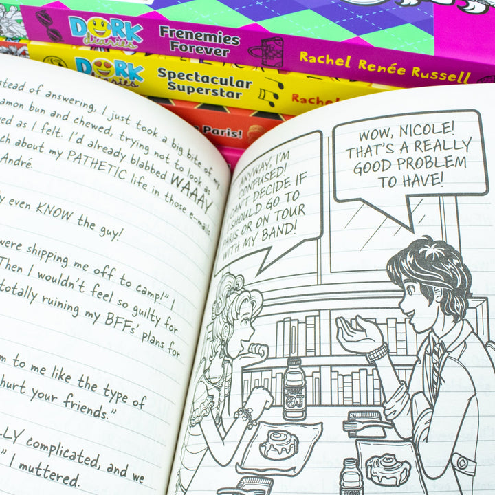 Dork Diaries Collection 5 Books Set (Volume 11-15) By Rachel Renee Russell