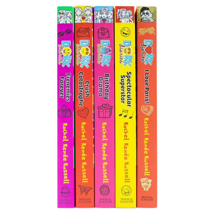 Dork Diaries Collection 5 Books Set (Volume 11-15) By Rachel Renee Russell