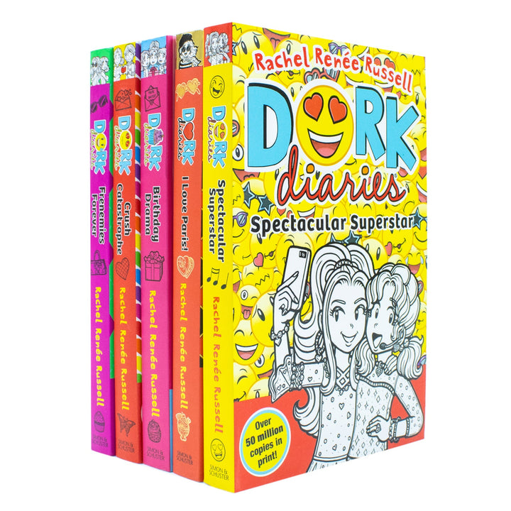 Dork Diaries Collection 5 Books Set (Volume 11-15) By Rachel Renee Russell