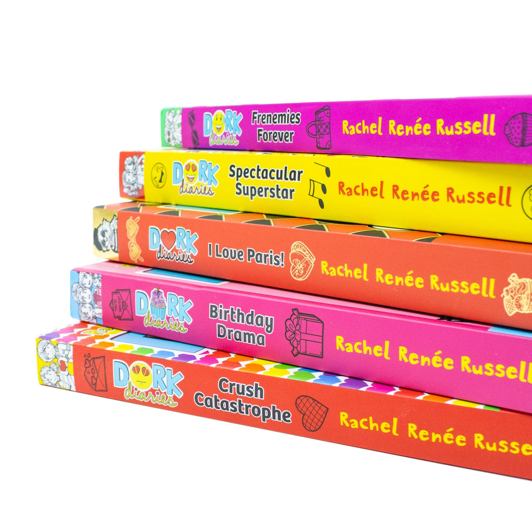 Dork Diaries Collection 5 Books Set (Volume 11-15) By Rachel Renee Russell