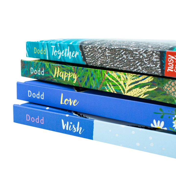 Emma Dodd Animal Series 4 Books Collection Set ( Together, Happy, Love, Wish)