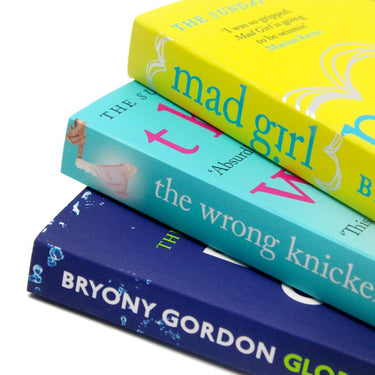 Bryony Gordon Collection 3 Books Set (Glorious Rock Bottom, The Wrong Knickers, Mad Girl)