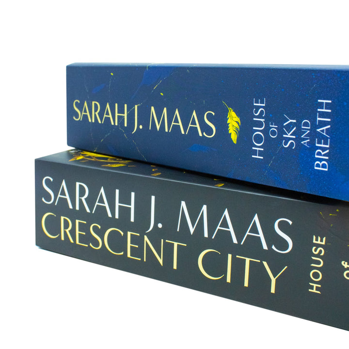 Sarah J Mass 2 Books set House of Flame and Shadow, House of Sky and Breath