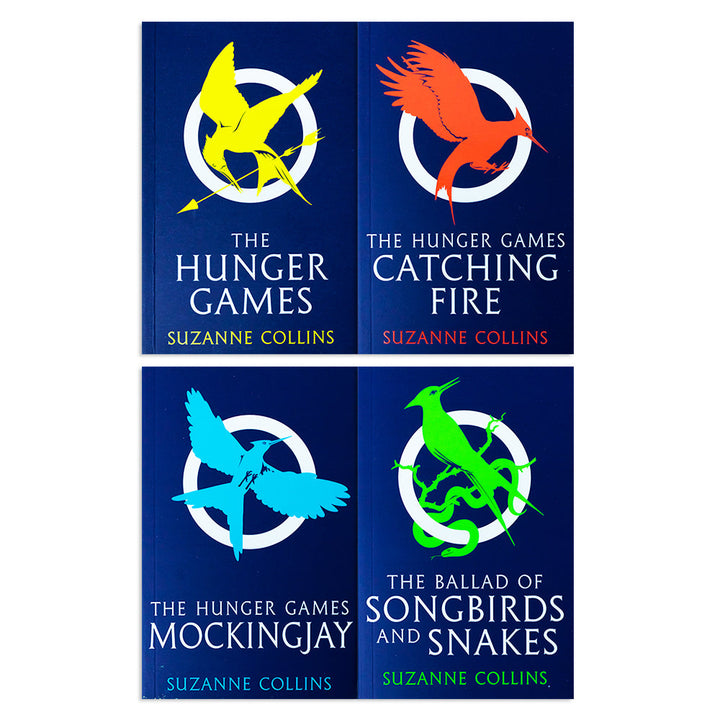 The Hunger Games 4-Book Paperback Box Set: TikTok made me buy it! The international No.1 bestselling series (The Hunger Games, Catching Fire, Mockingjay, The Ballad of Songbirds and Snakes)