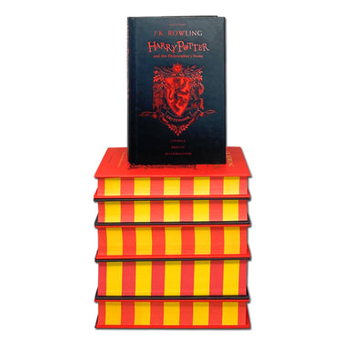 Harry Potter 5 Books Set Collection Gryffindor Edition By J.K Rowling