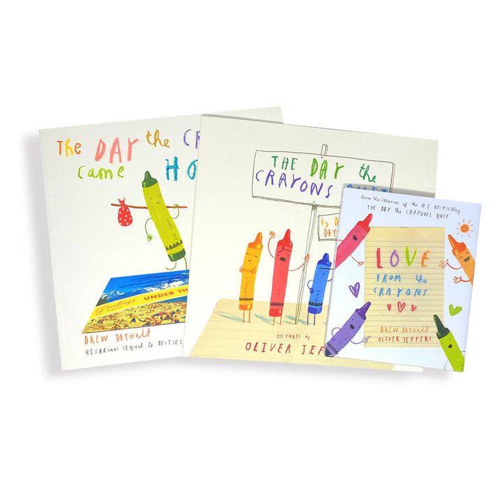 The Crayons Collection 3 Book Set By Drew Daywalt & Oliver Jeffers