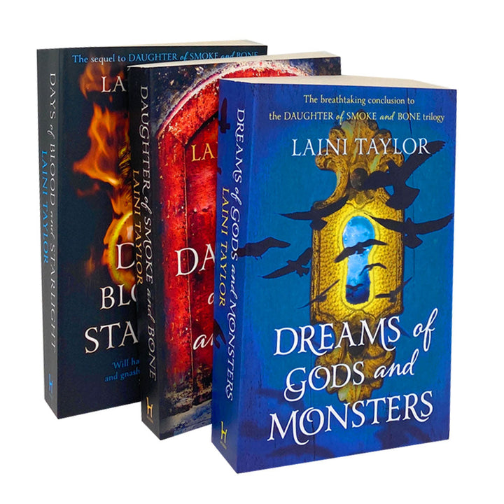 Daughter of Smoke and Bone Trilogy Series 3 Books Collection Set By Laini Taylor