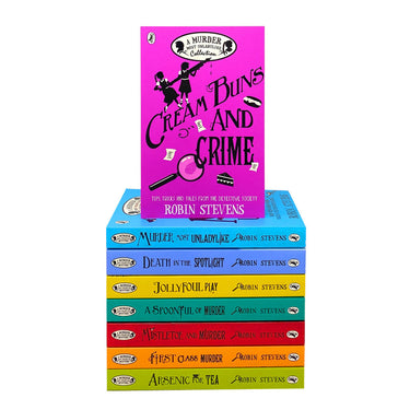 Robin Stevens A Murder Most Unladylike 8 Book Set Collection– Mystery, Murder, Detective Adventure, Suspense & Fun Stories for Young Readers