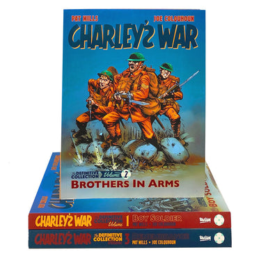 Charleys War The Definitive 3 Books Collection Set Boy Soldier, Brothers In Arms