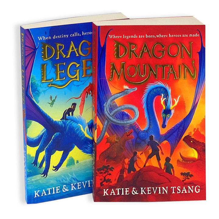 Dragon Realm Series 2 Books Collection Set By Katie Tsang & Kevin Tsang