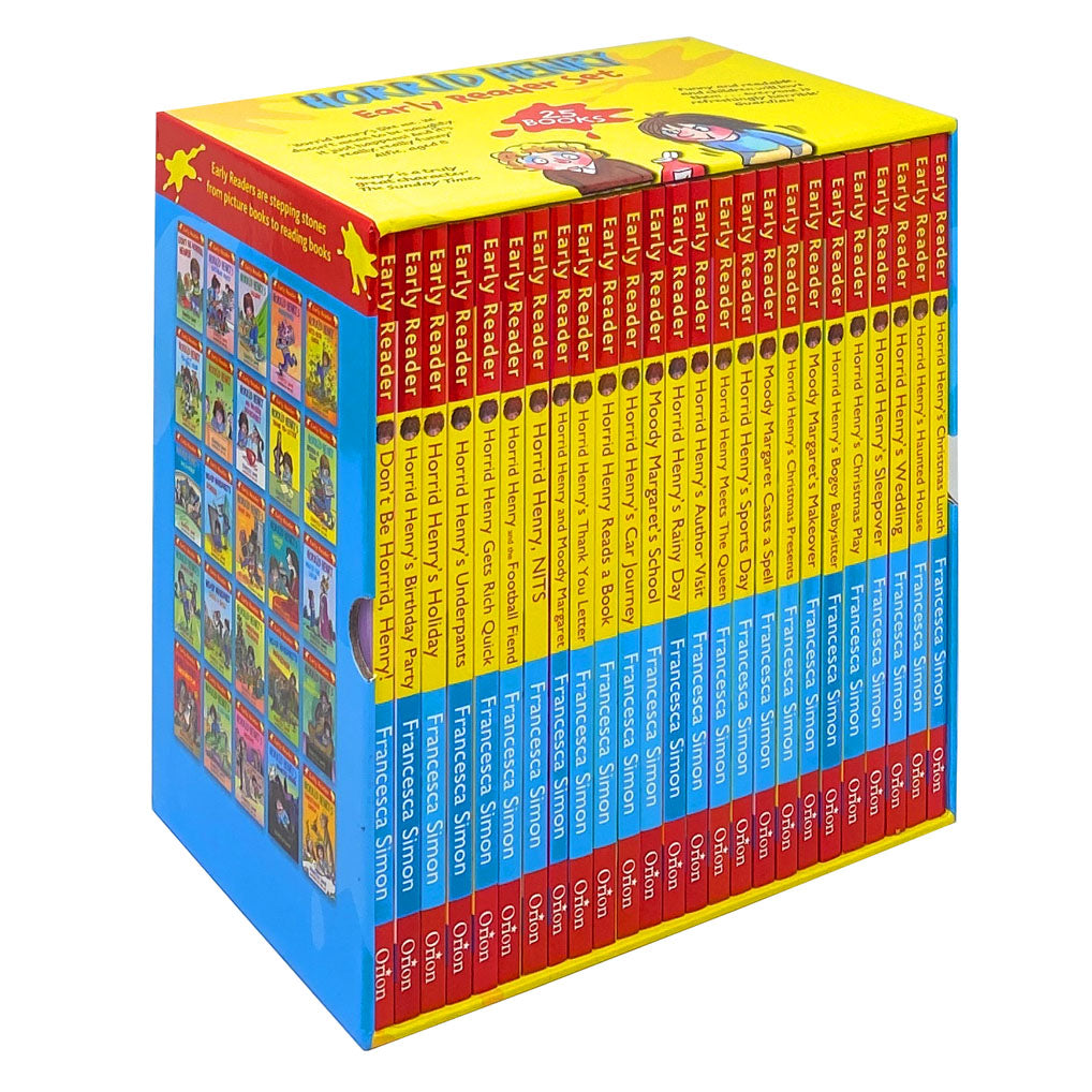 Horrid Henry Early Reader Set 25 Books Collection Box Set by Francesca Simon