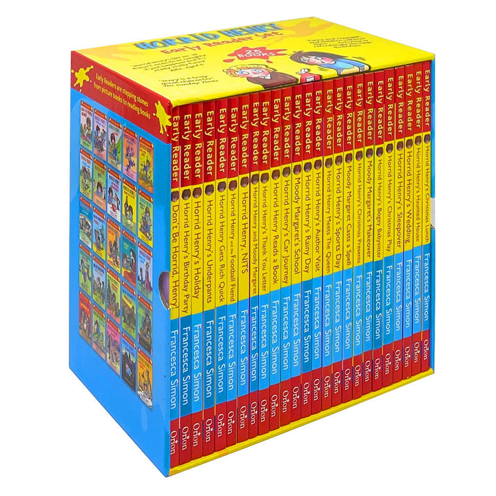 Horrid Henry Early Reader Set 25 Books Collection Box Set by Francesca Simon