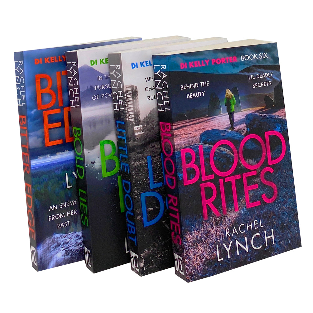 Rachel Lynch Series DI Kelly Porter 4 Books Collection Set (Books 4-7)