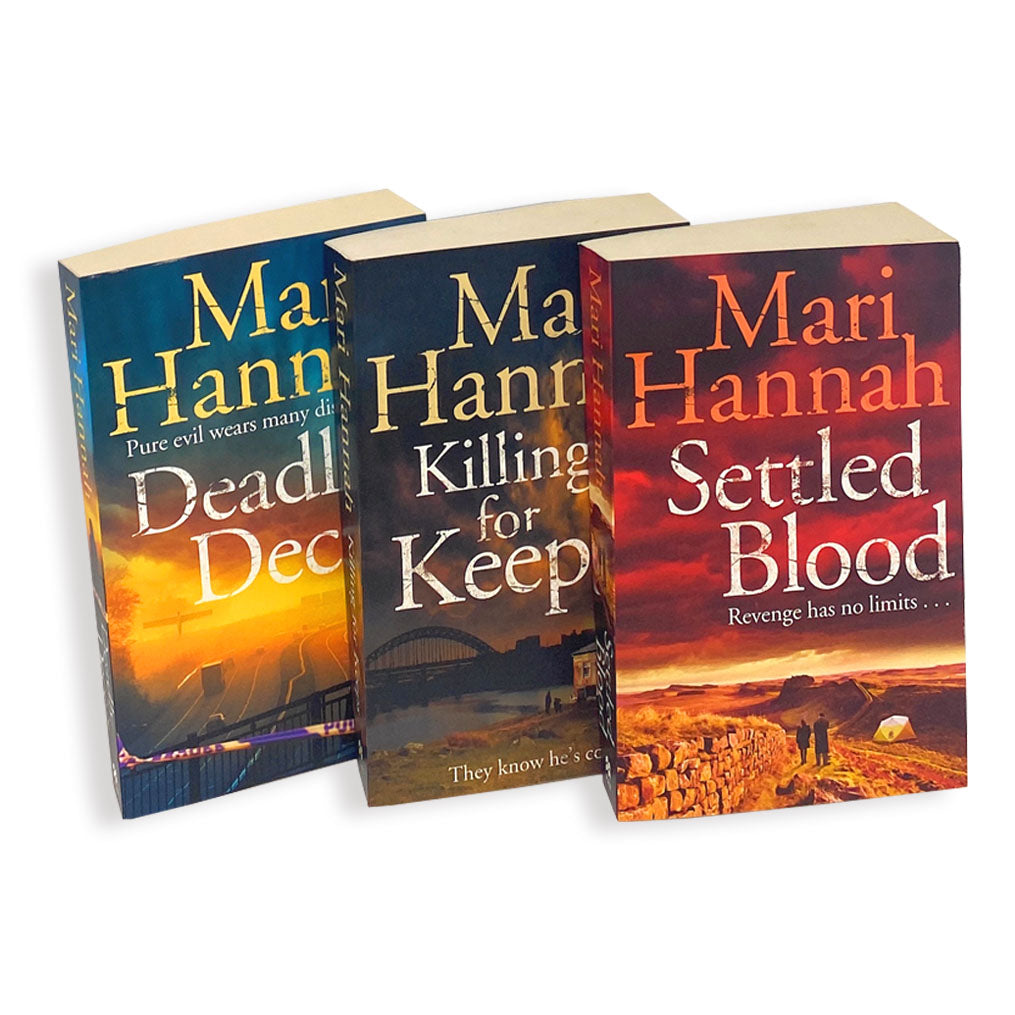 Kate Daniels Series Mari Hannah 3 Books Set Collection Deadly Deceit,Settled