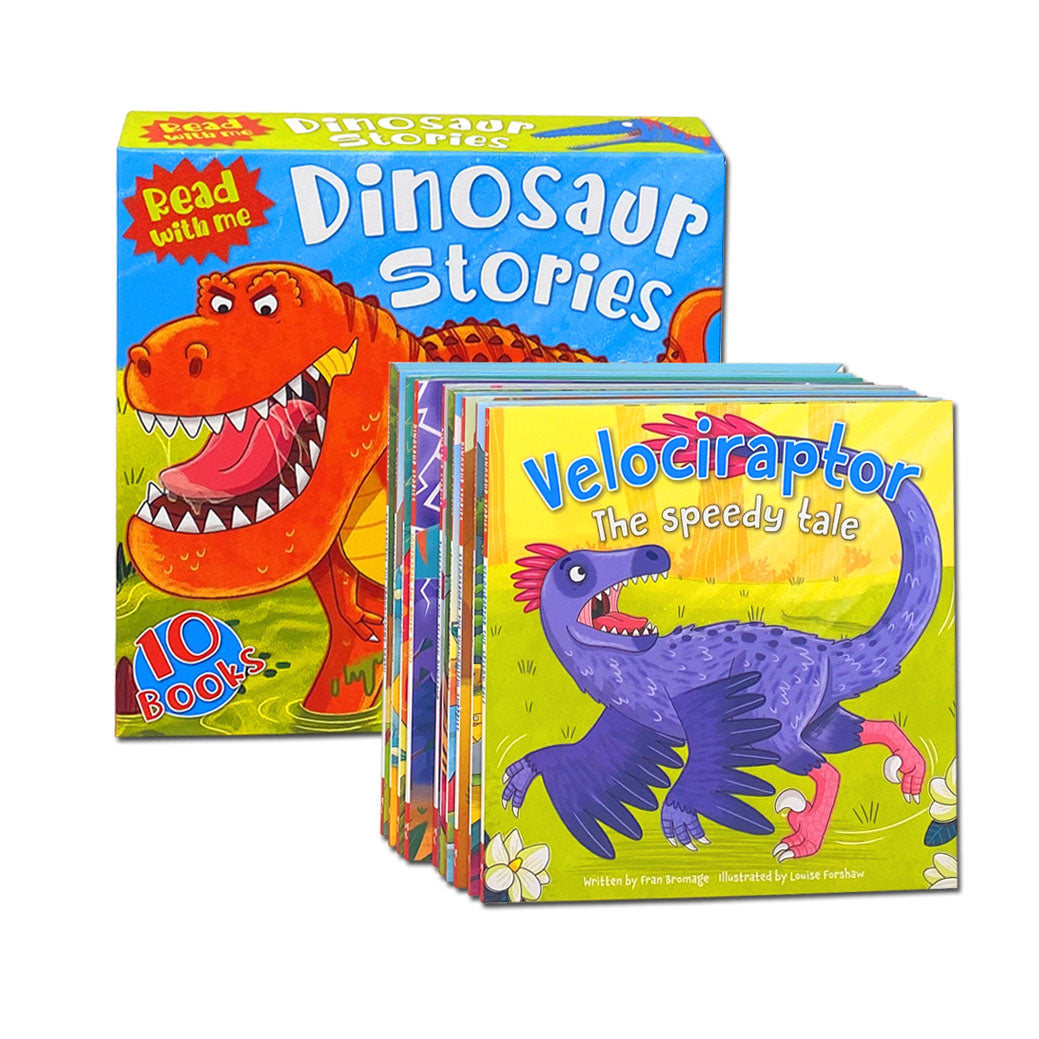 Read With Me Dinosaur Stories Collection 10 Books Boxset