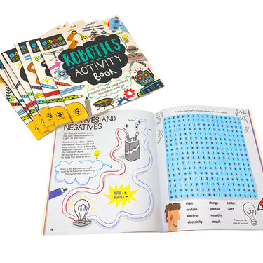 Stem Educational Activity 8 books set, Stem Starters For Kids,  Maths, Engineering, Meteorology,...