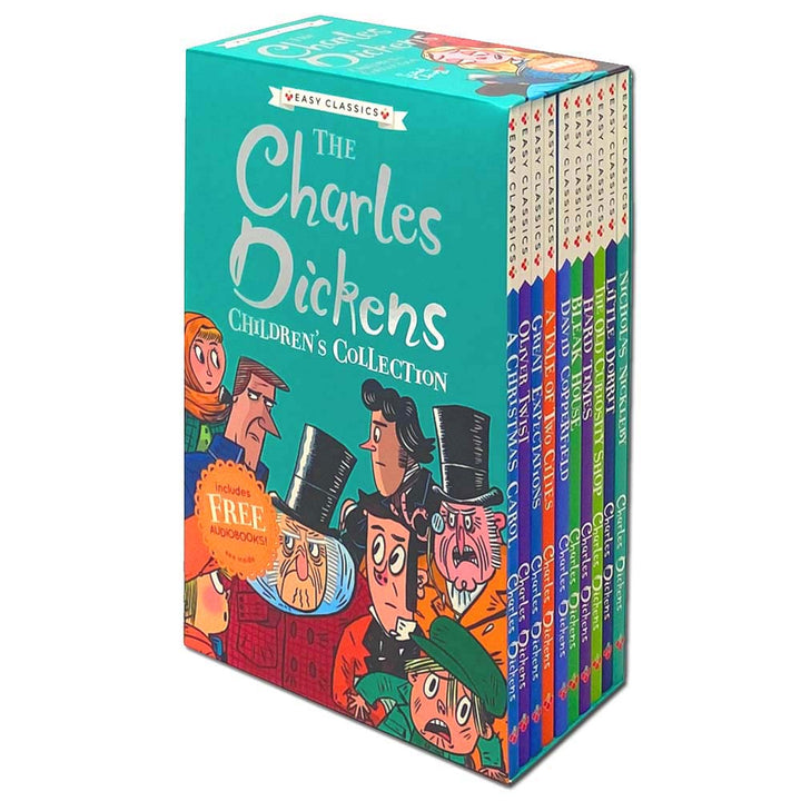 The Charles Dickens Children's Collection, Easy Classics, 10 Books Set, Oliver Twist...