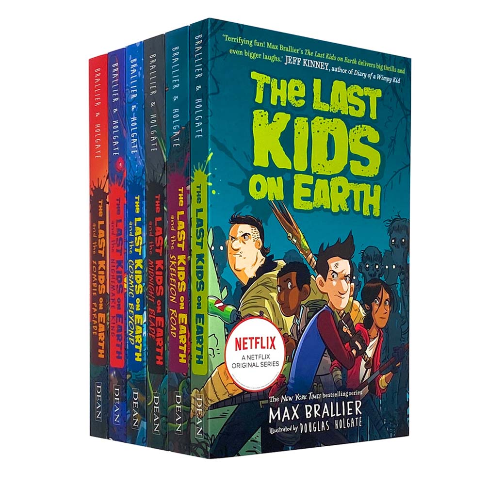 The Last Kids On Earth 6 Books Box Set Collection Set by Max Brallier Netflix Original