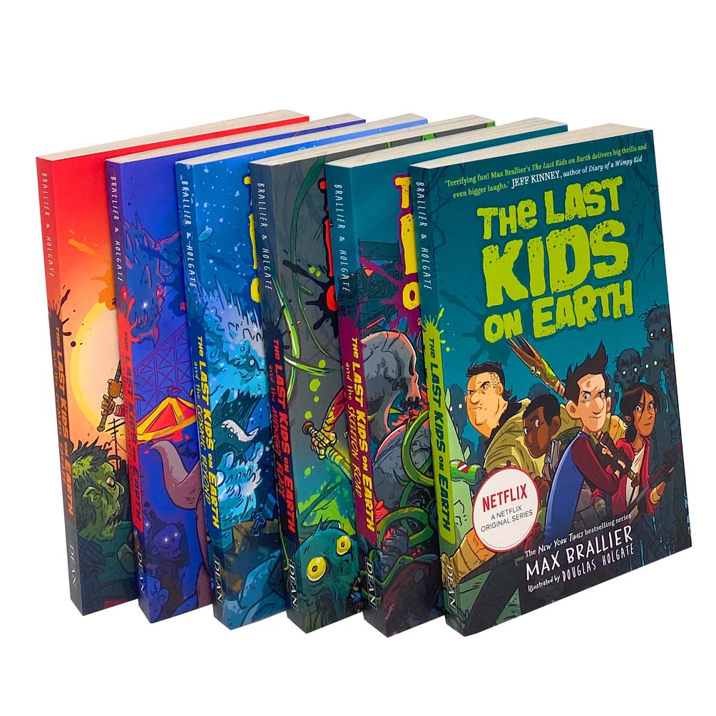 The Last Kids On Earth 6 Books Box Set Collection Set by Max Brallier Netflix Original