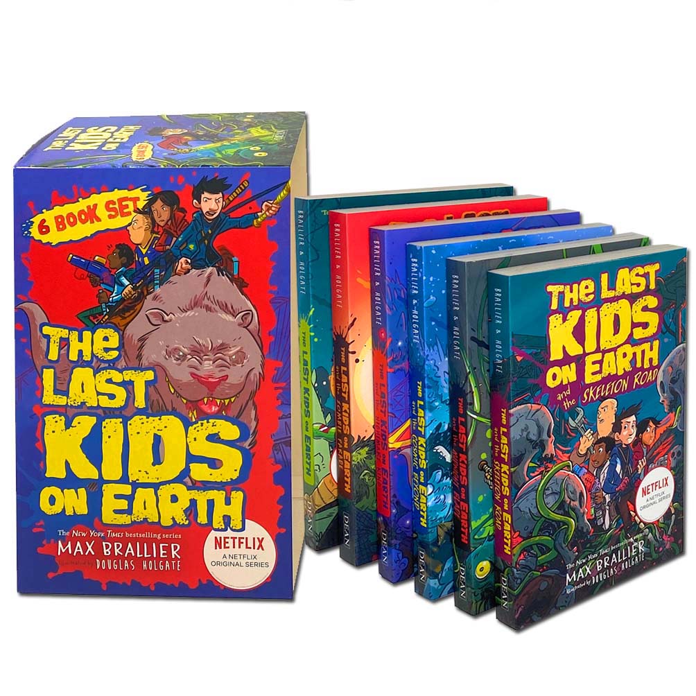 The Last Kids On Earth 6 Books Box Set Collection Set by Max Brallier Netflix Original