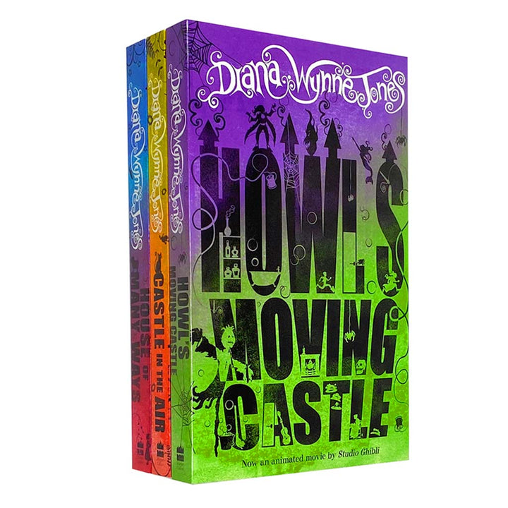 Diana Wynne Jones Collection 3 Books Set, Howls Moving Castle...