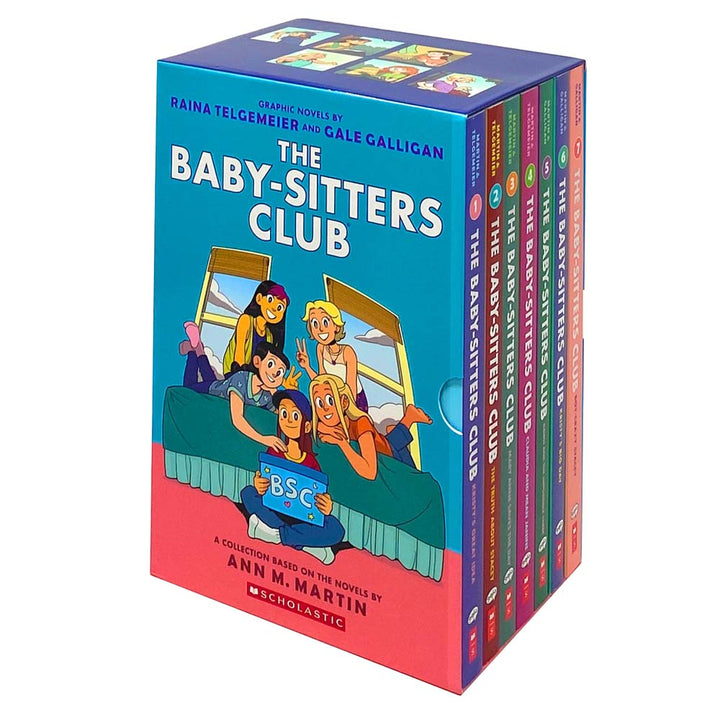 The Baby-Sitters Club Graphic Novels 7 Books Set Collection by Ann M. Martin