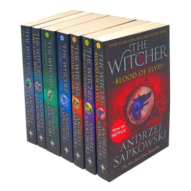 The Witcher Series Andrzej Sapkowski 7 Books Collection Set Inc The Last Wish - Netflix