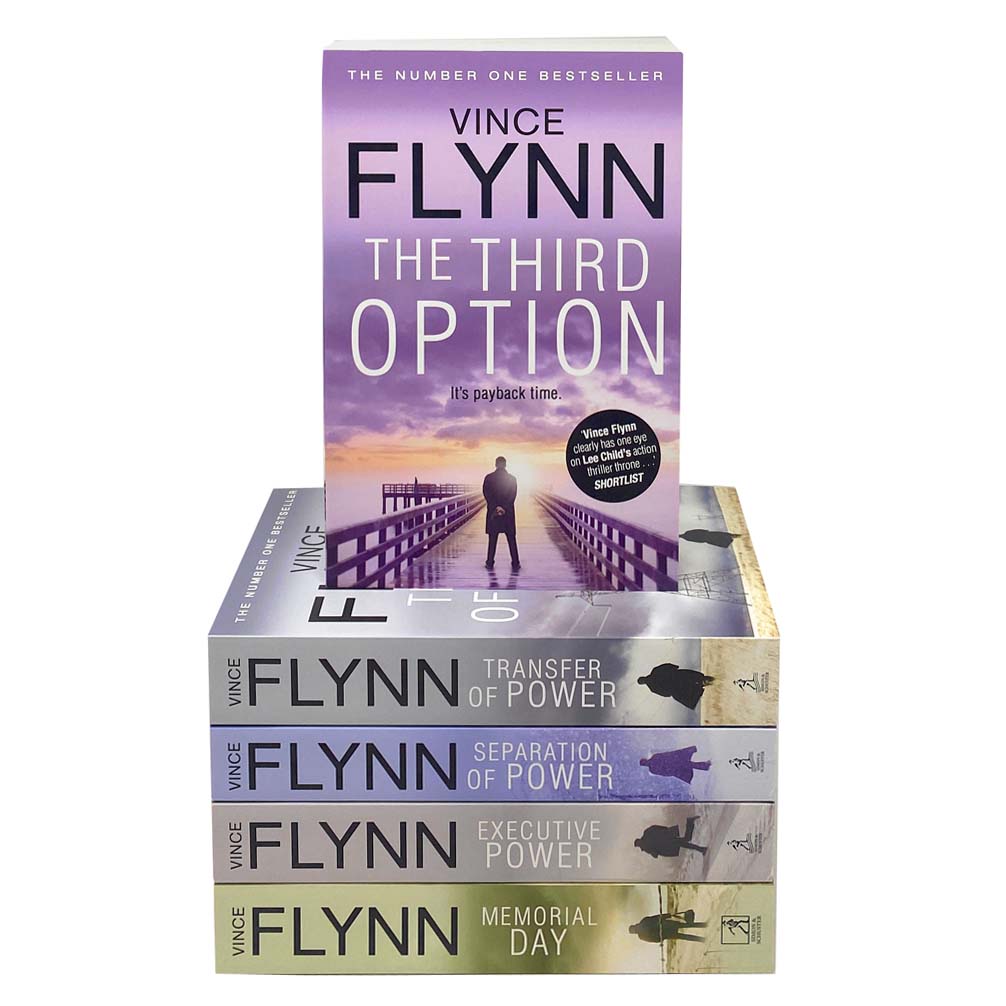 Mitch Rapp Novel Series 5 Books Set Collection by Vince Flynn