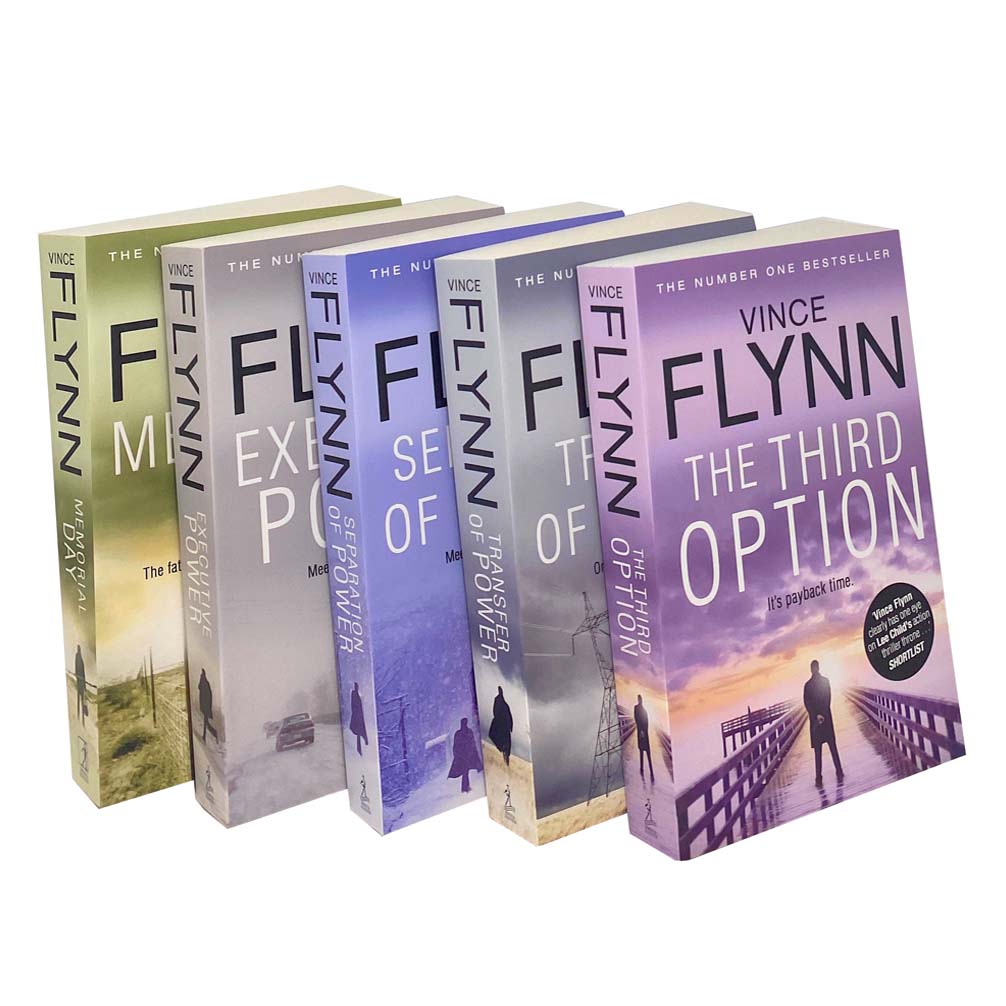 Mitch Rapp Novel Series 5 Books Set Collection by Vince Flynn