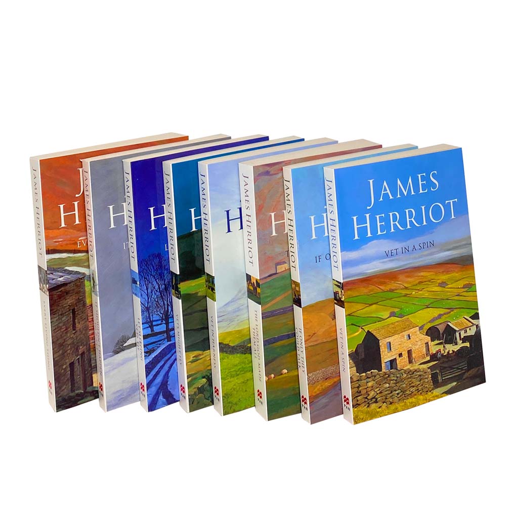 The Complete James Herriot Box Set 1-8 Collection 8 Books Set Every Living Thing