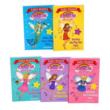 Rainbow Magic Early Reader 5 Books Set Collection by Daisy Meadows