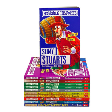 Horrible Histories 11 Books by Terry Deary and Martin Brown