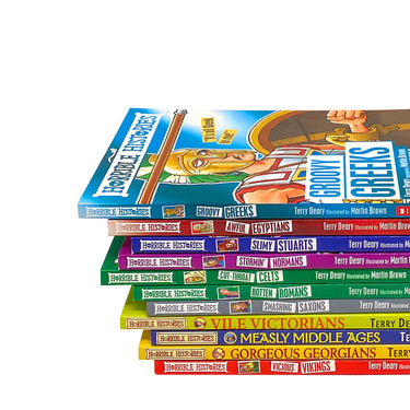 Horrible Histories 11 Books by Terry Deary and Martin Brown