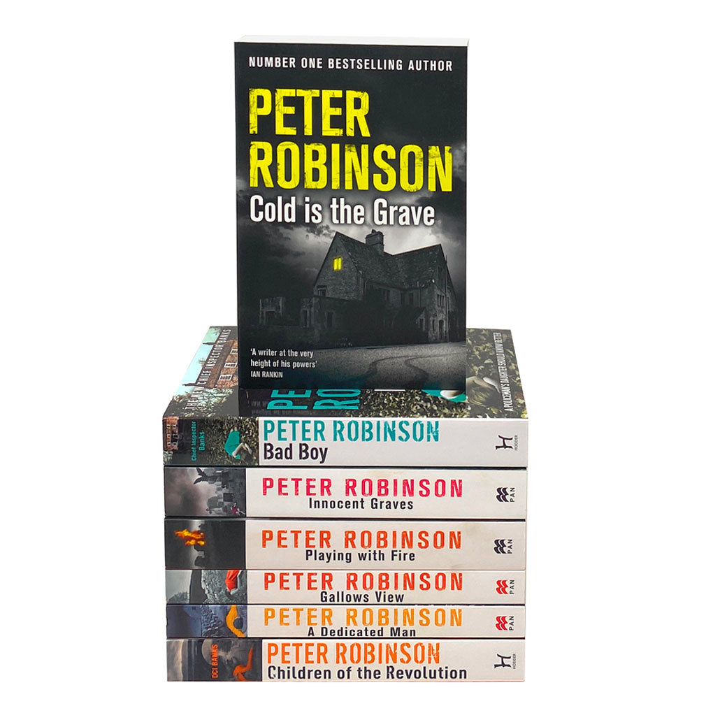 Peter Robinson 7 Books Set, Bad Boy, Playing With Fire...