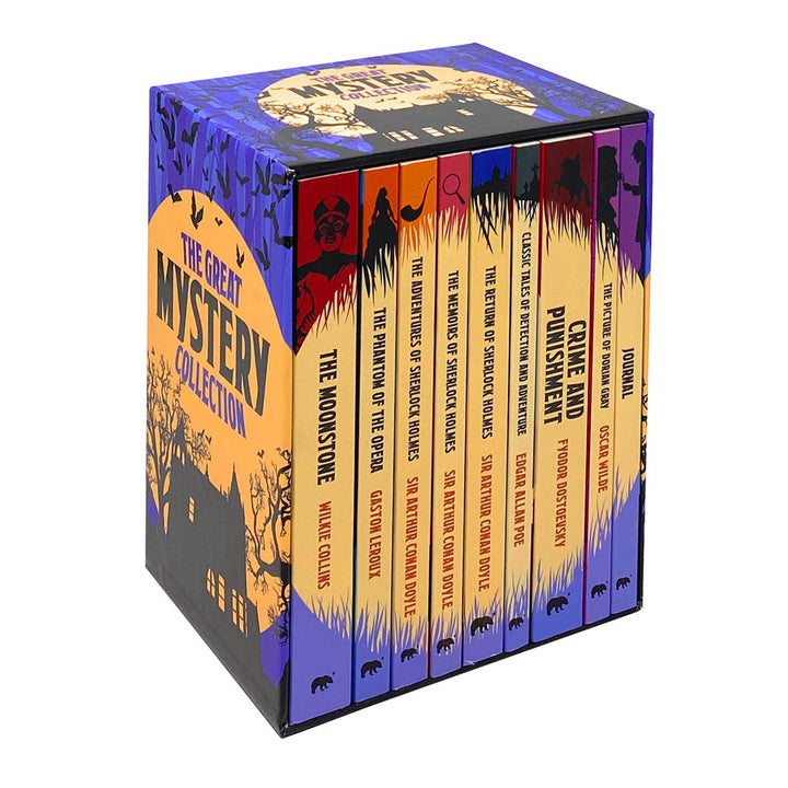 The Great Mystery Collection 8 Books Box Set with a Journal