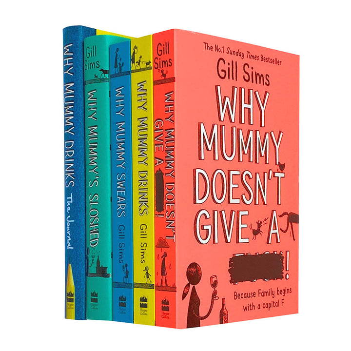 Why Mummy 5 Books Set Collection By Gill Sims