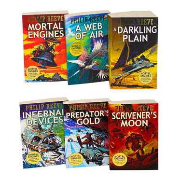 Mortal Engines Collection by Philip Reeve 6 Books Set Pack