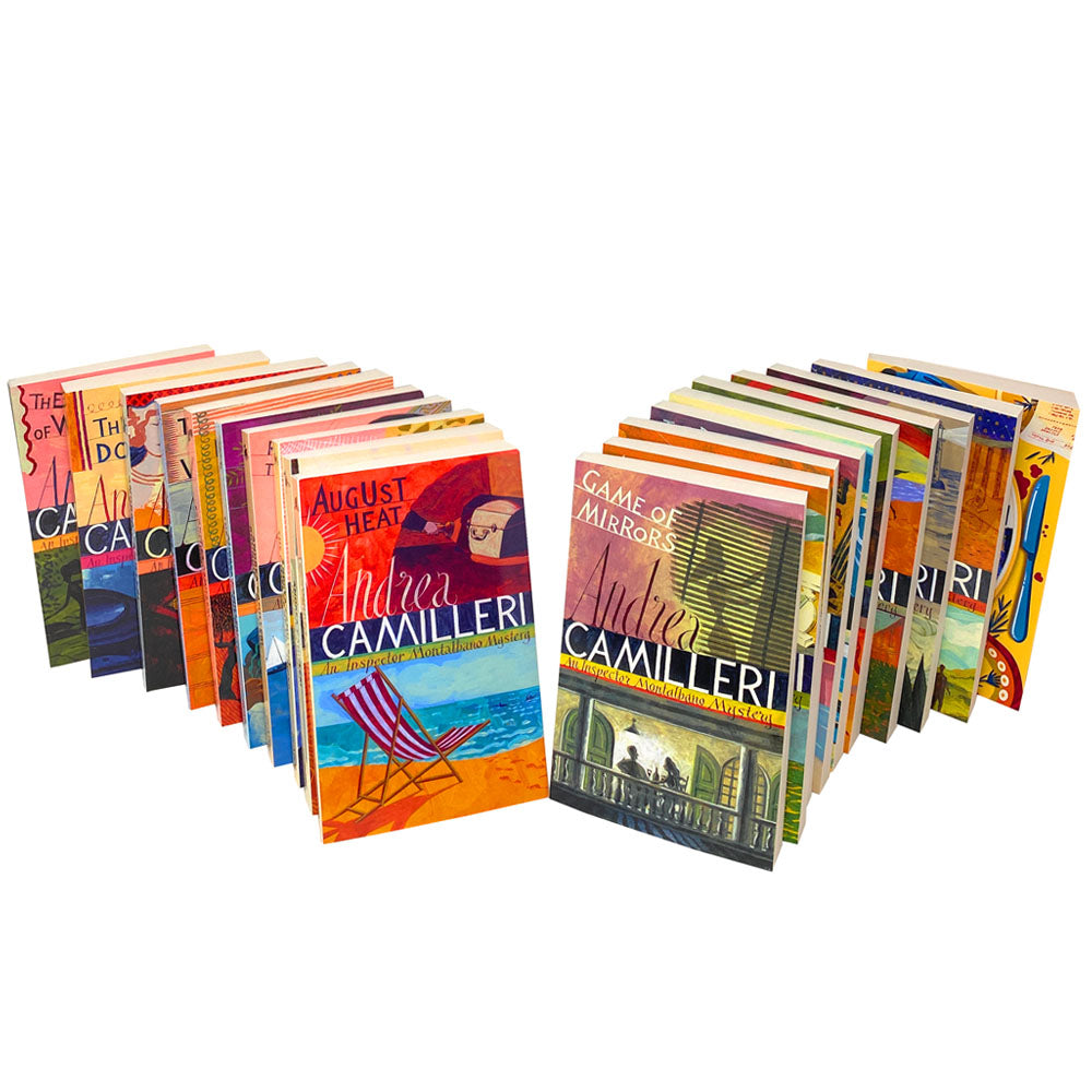 Inspector Montalbano Mystery Books 1-20 Collection Set by Andrea Camilleri