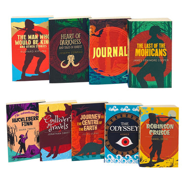 The Great Adventure Collection 8 Books Box Collection Set With A Journal