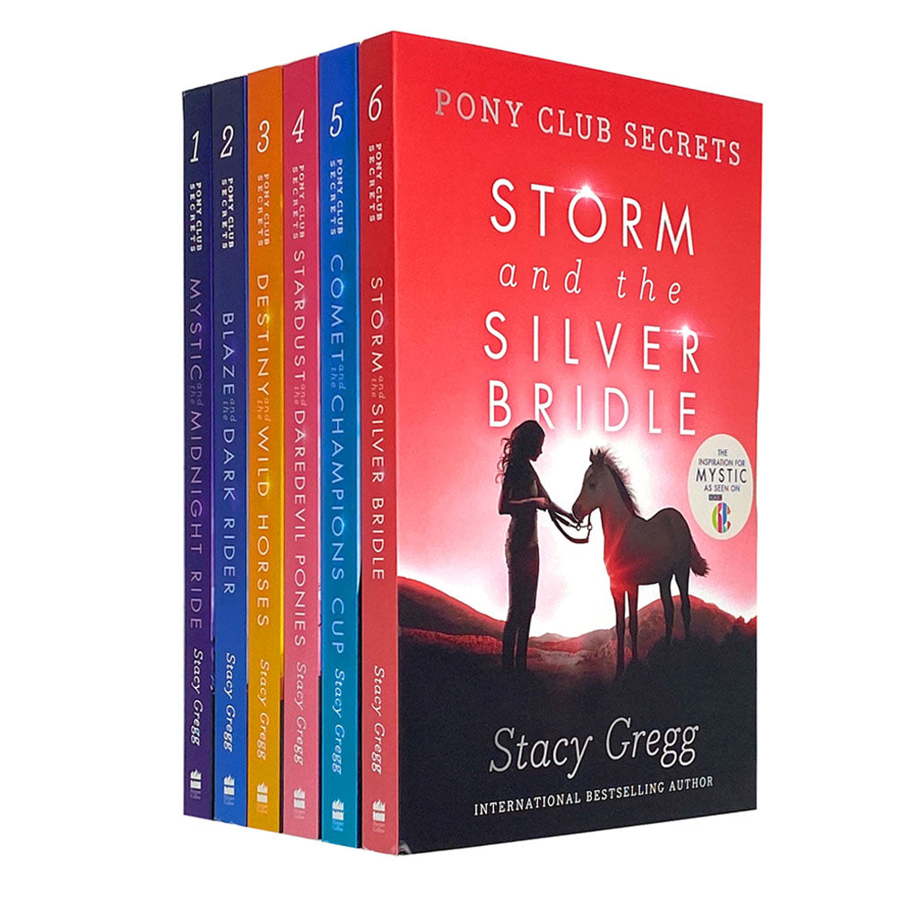 Stacy Gregg Pony Club Secrets Series 1-6 Books Collection Set